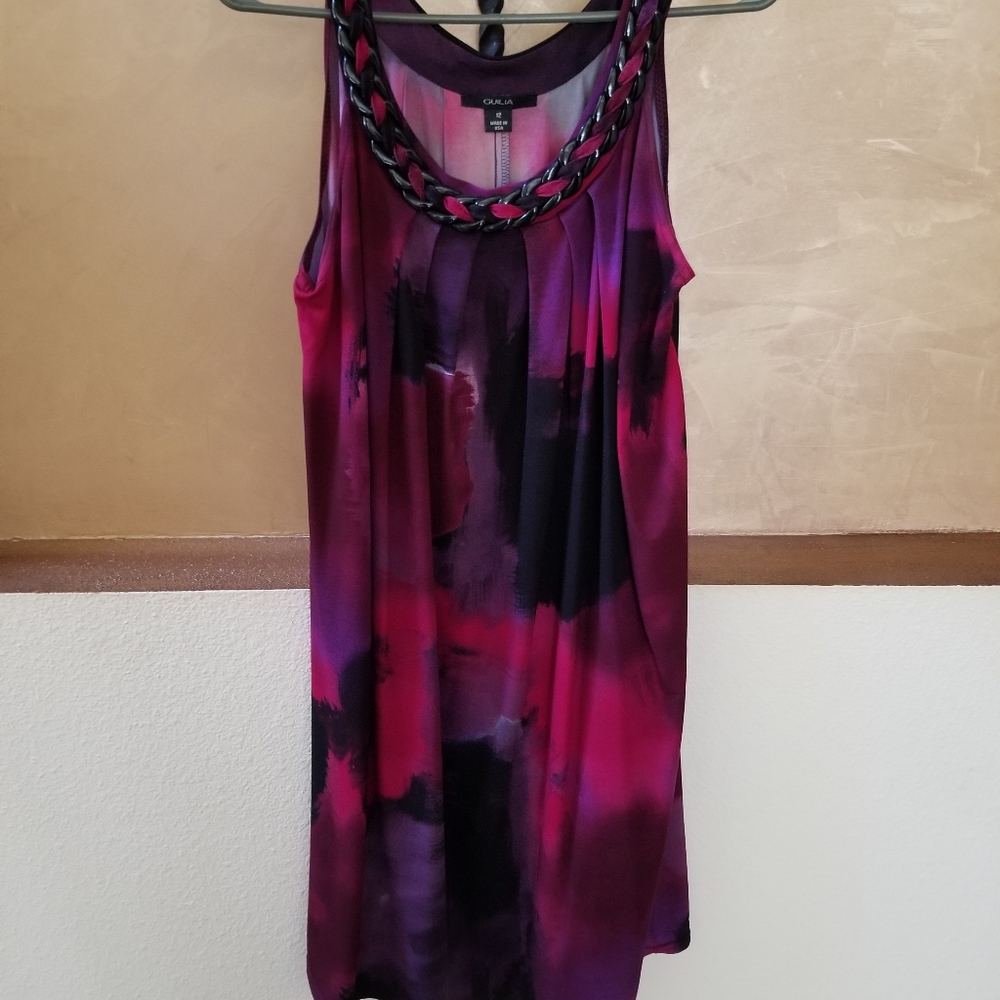 Sleeveless Multicolored Dress